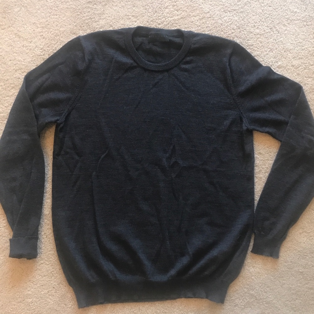Richmond X gray wool sweater